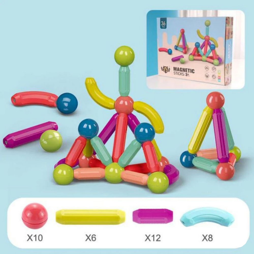 Montessori Magnetbausteine