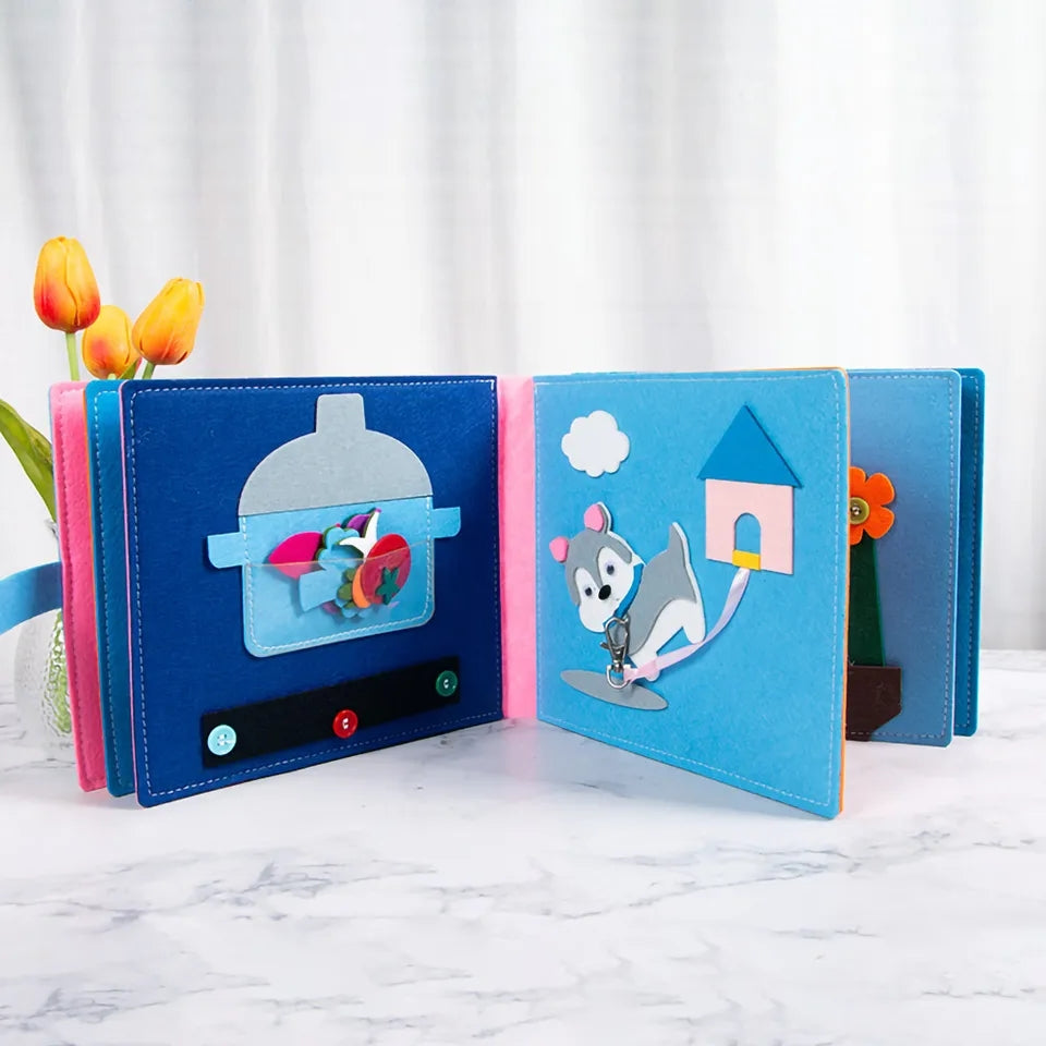 Montessori Lernbuch Regenbogen