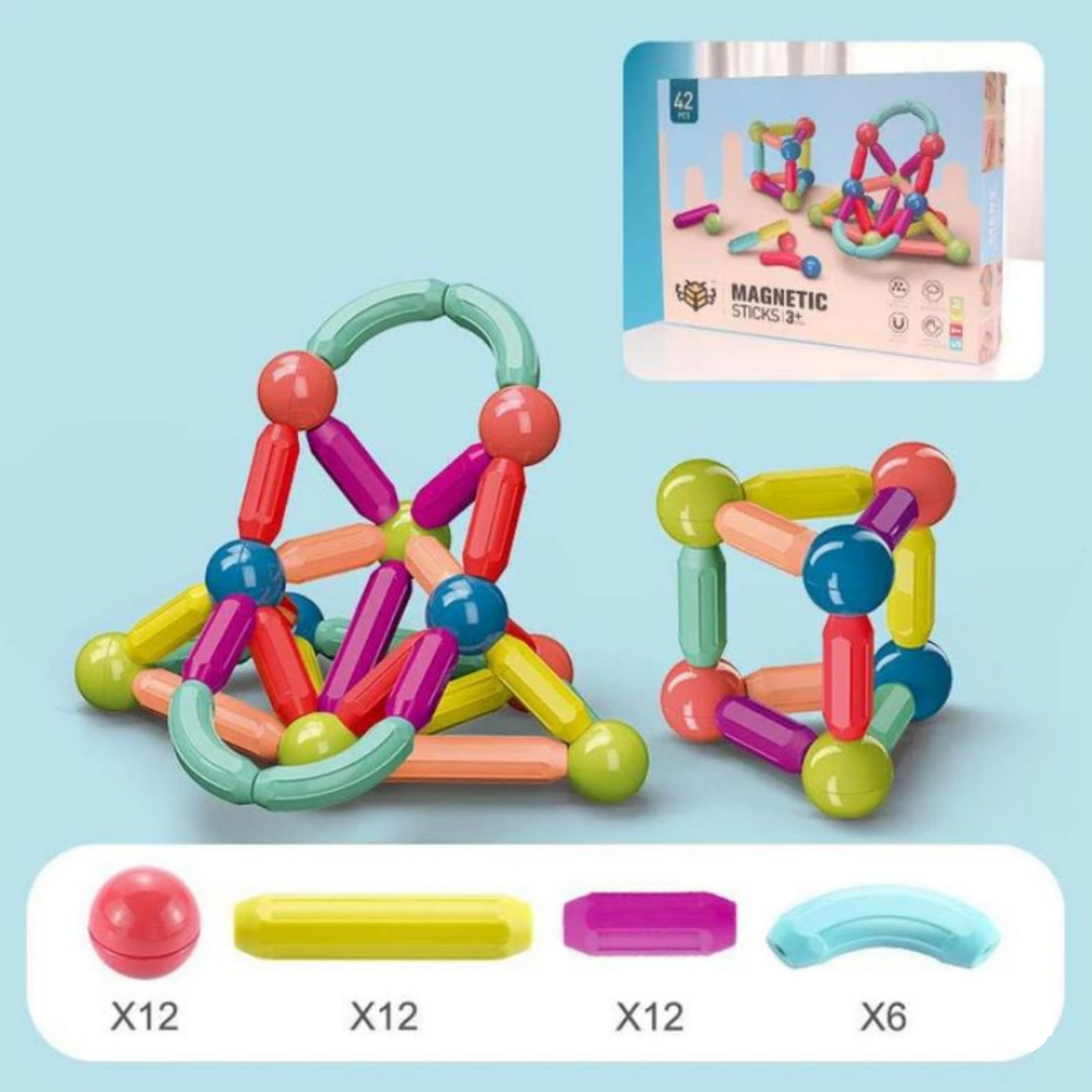 Montessori Magnetbausteine