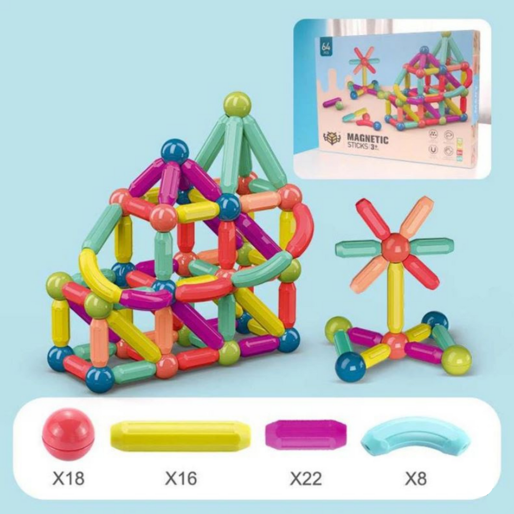 Montessori Magnetbausteine