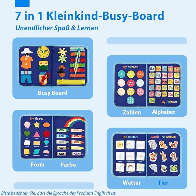 Kinder-Reise-Lernbrett: Multitalent für Mini-Entdecker