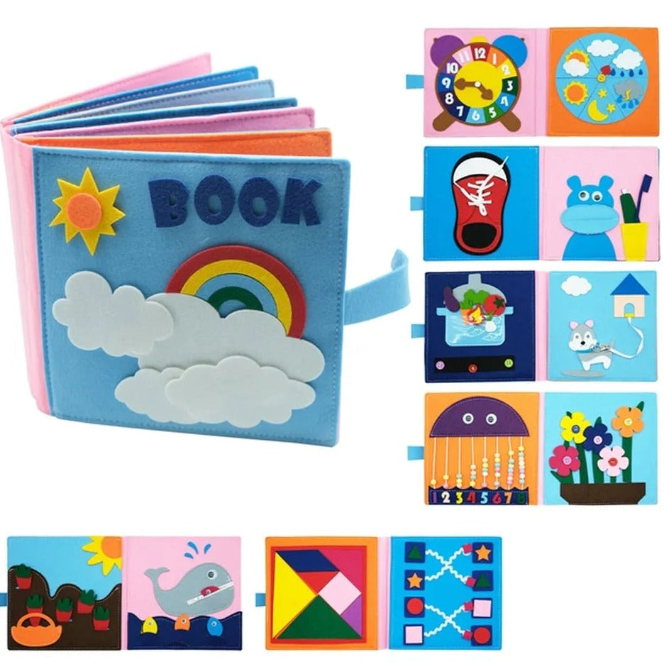 Montessori Lernbuch Regenbogen