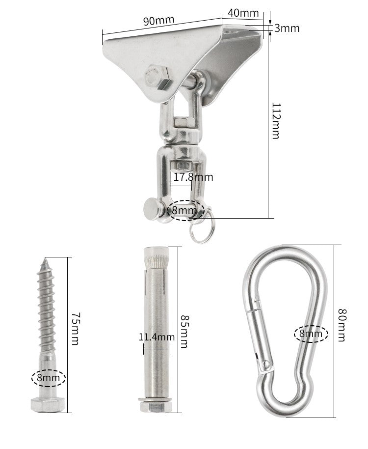 Deckenhaken für Schaukel