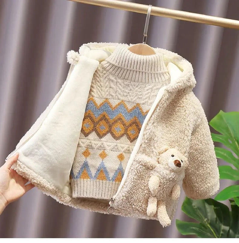 Teddy-Kuscheljacke von Pandaries