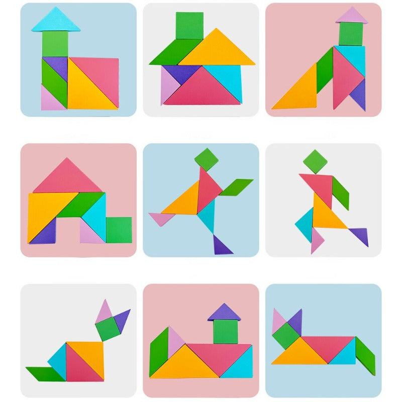 Montessori Tangram-Puzzle
