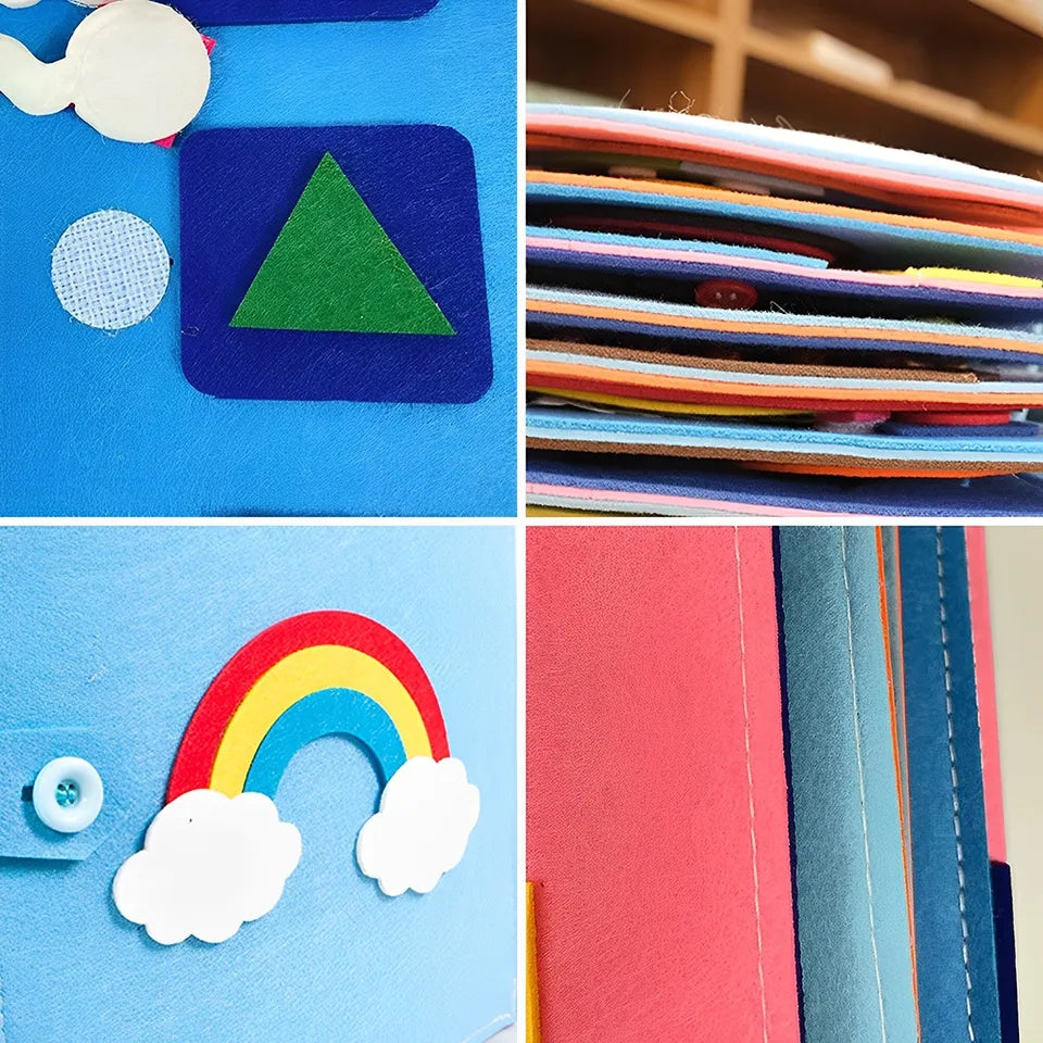 Montessori Lernbuch Regenbogen