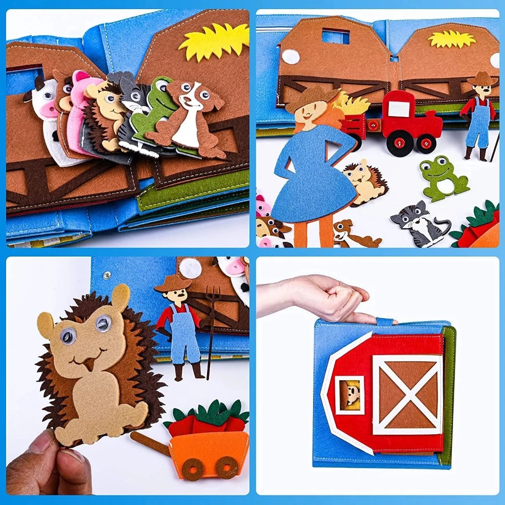 Montessori Lernbuch Bauernhof