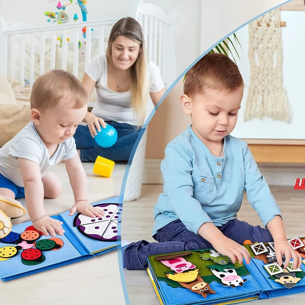 Montessori Lernbuch Bauernhof