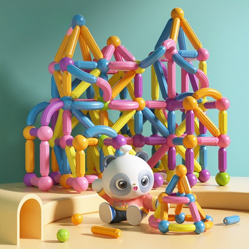 ﻿Montessori Magnetbausteine