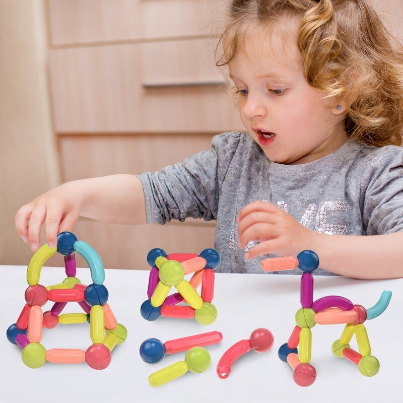 ﻿Montessori Magnetbausteine